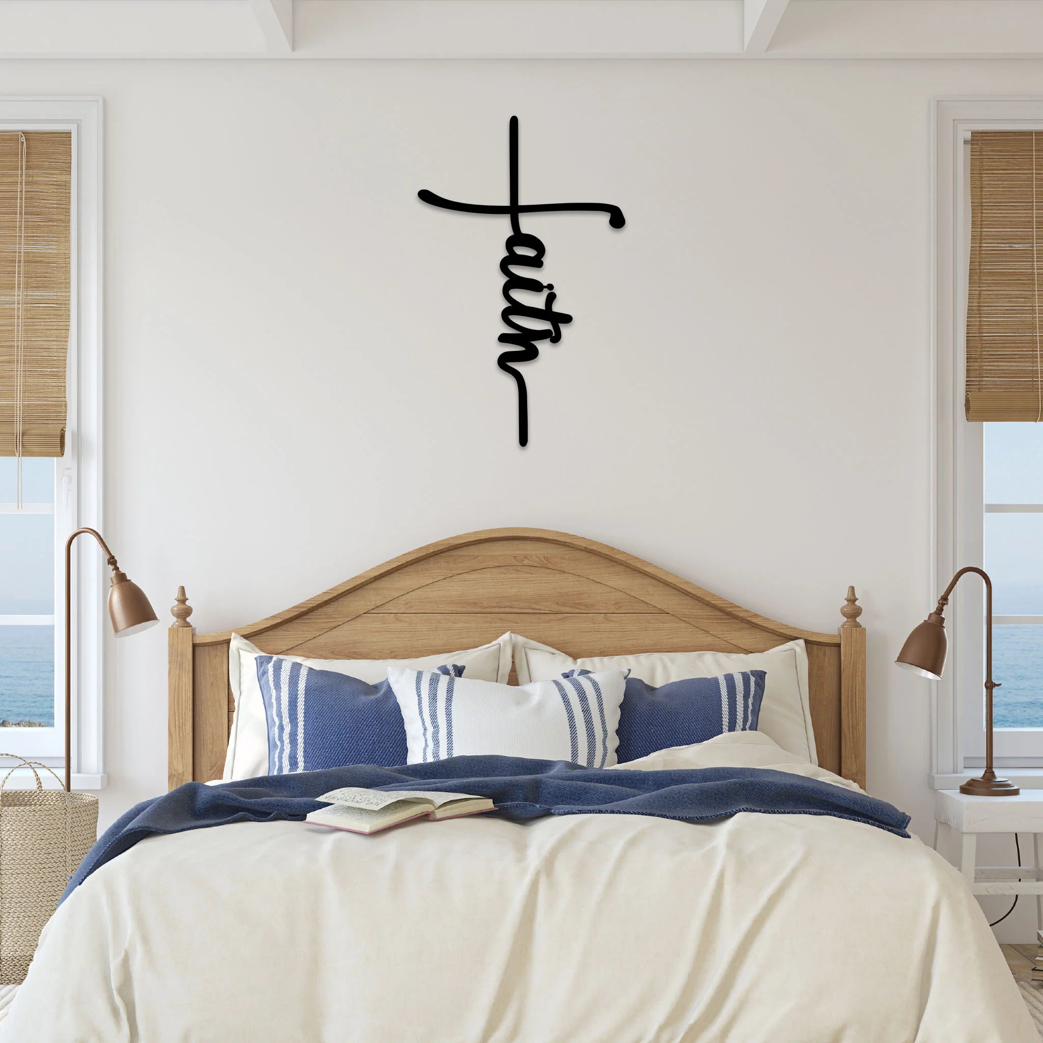 Faith Cross — Bedroom & Prayer Room Art